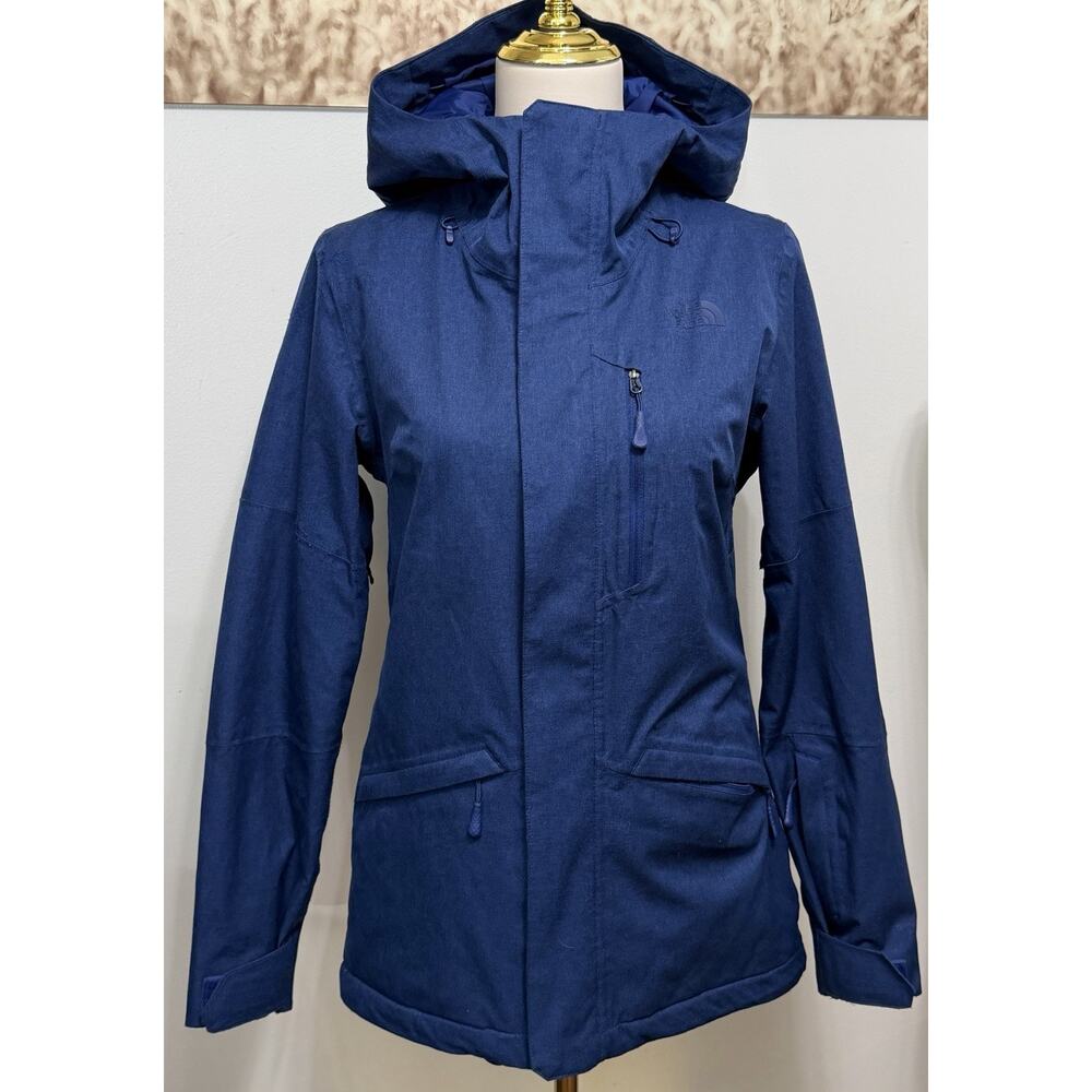 The North Face XS ThermoBall Triclimate 3in1 Ski Jacket Blue DryVent SHELL ONLY